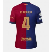 Fotballdrakt Herre Barcelona Ronald Araujo #4 Hjemmedrakt 2024-25 Kortermet